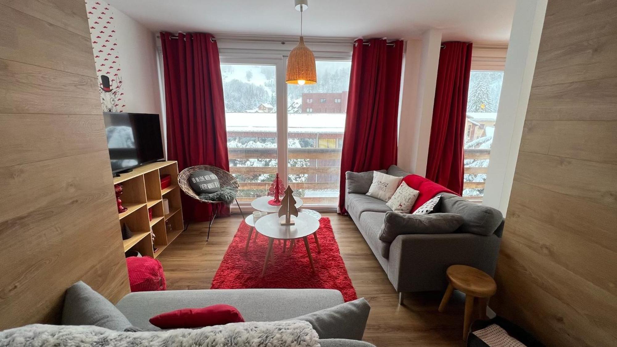 Rouge Canneberge -8 Personnes- 84M2 Vue Degagee Setaz Valloire Exteriér fotografie