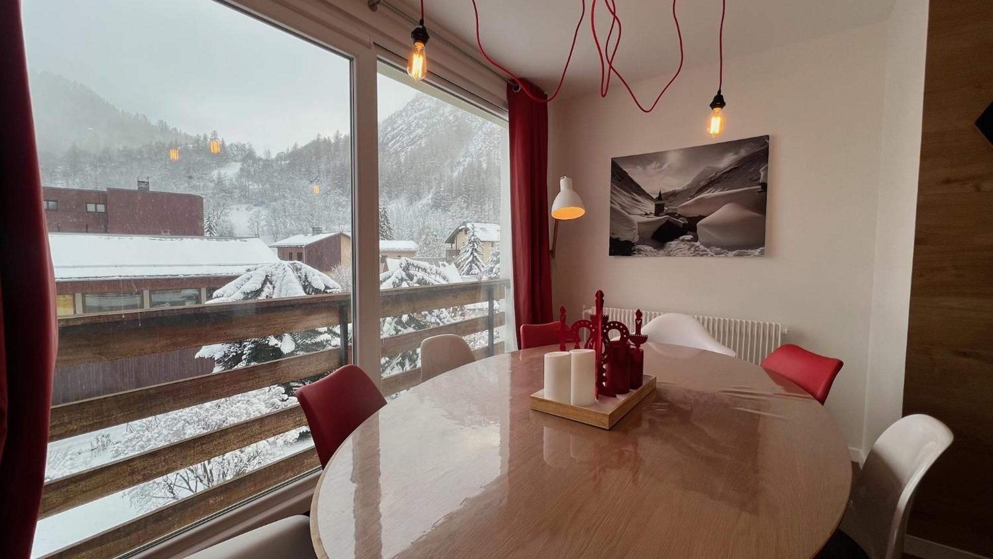 Rouge Canneberge -8 Personnes- 84M2 Vue Degagee Setaz Valloire Exteriér fotografie